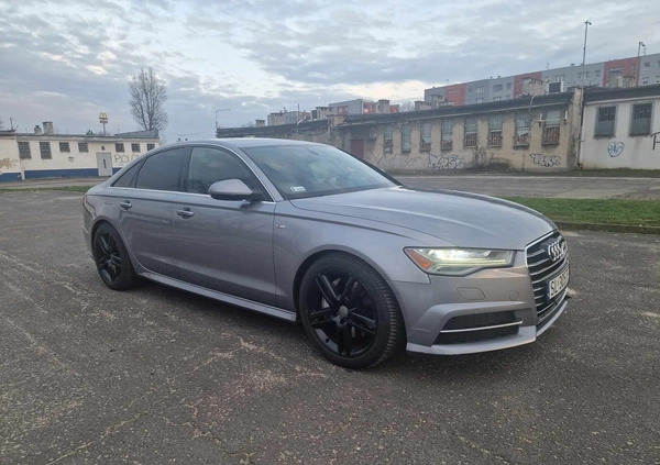 Audi A6 cena 85000 przebieg: 62000, rok produkcji 2016 z Dobra małe 254